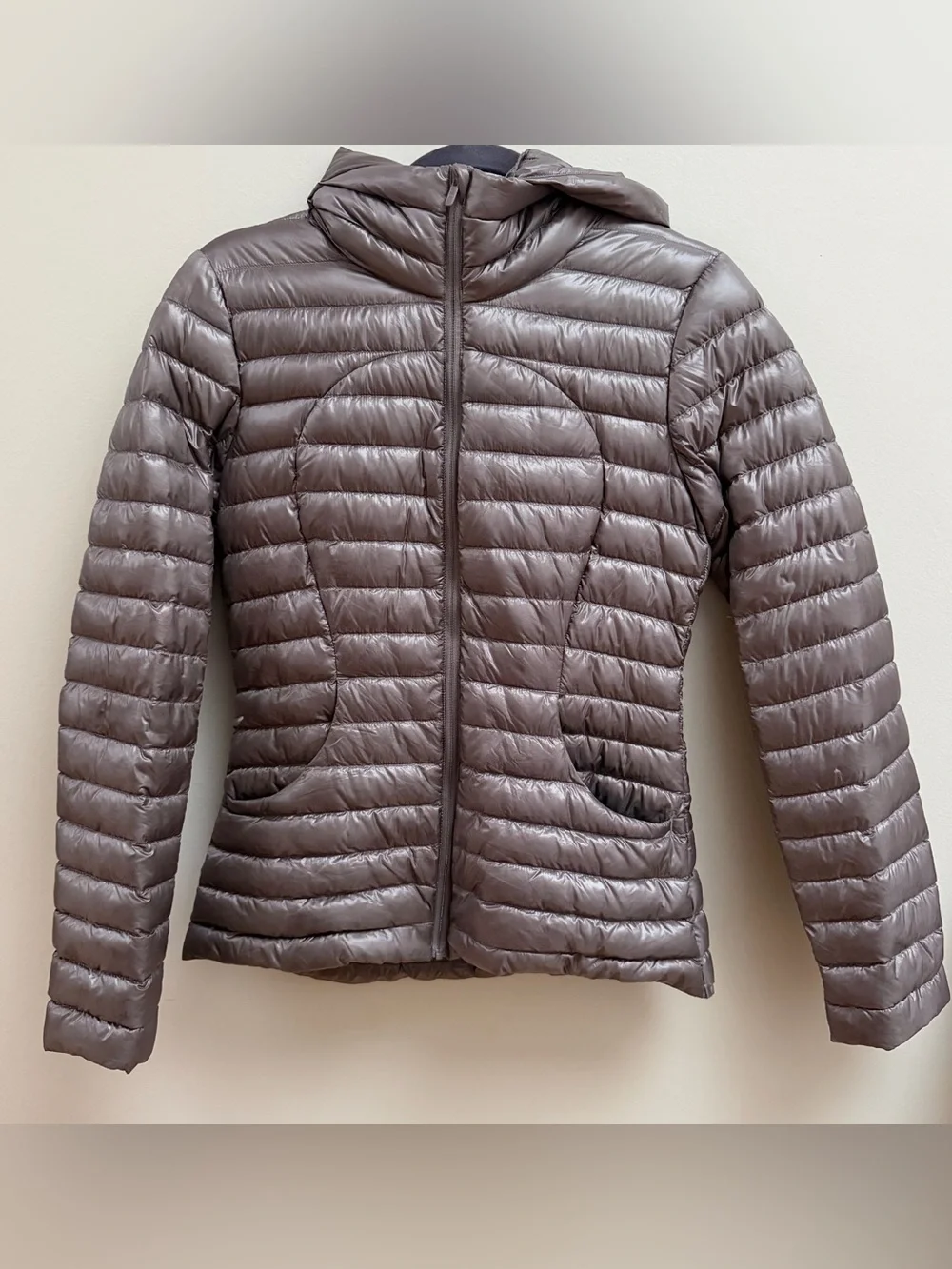 Lululemon Pack it Down Lunar Rock Shine Jacket